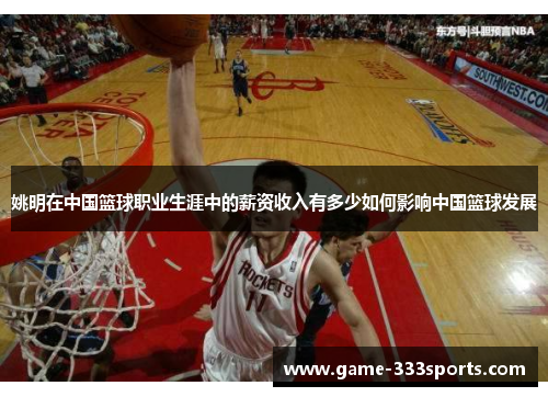 姚明在中国篮球职业生涯中的薪资收入有多少如何影响中国篮球发展