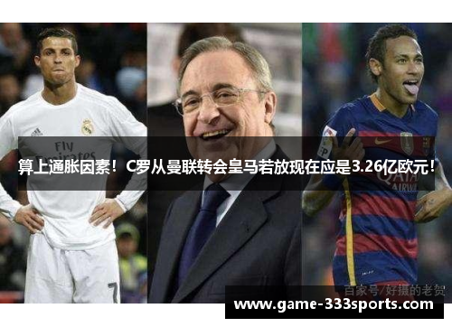 算上通胀因素！C罗从曼联转会皇马若放现在应是3.26亿欧元！